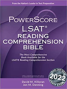 The PowerScore LSAT Reading Comprehension by David M Killoran, Jon M Denning Publisher ‏- PowerScore Publishing