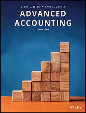 Advanced Accounting by Debra C Jeter, Paul K Chaney. Publisher - Wiley