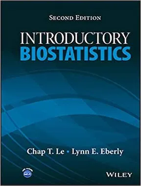 Introductory Biostatistics by Chap T Le, Lynn E Eberly Publisher - Wiley