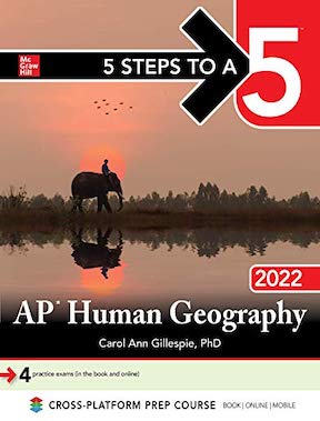 5 Steps to a 5 - AP Human Geography by Carol Ann Gillespie - Publisher - McGraw Hill