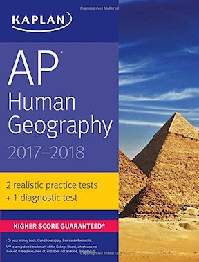 AP Human Geography Prep Plus - Practice Tests + Study Plans - Publisher - Kaplan Test Prep