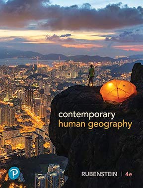 Contemporary Human Geography by James Rubenstein - Publisher ‏- Pearson